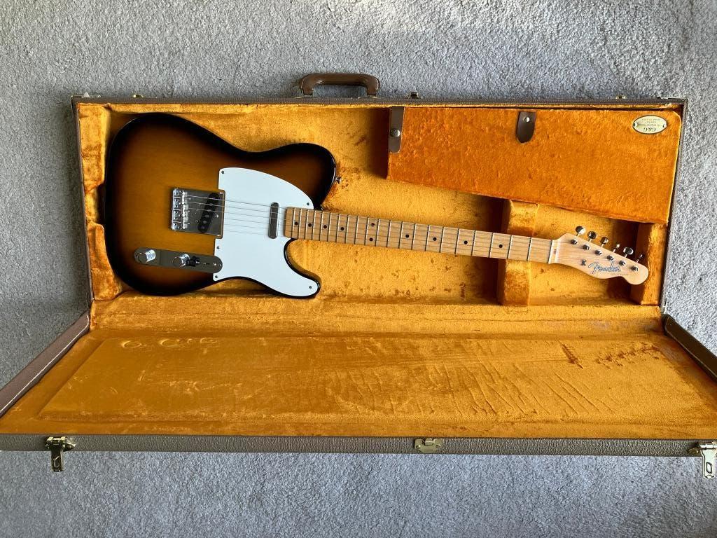 Fender American Vintage 1958 Telecaster (2012-2017), Muziek en Instrumenten, Ophalen of Verzenden, Zo goed als nieuw, Solid body