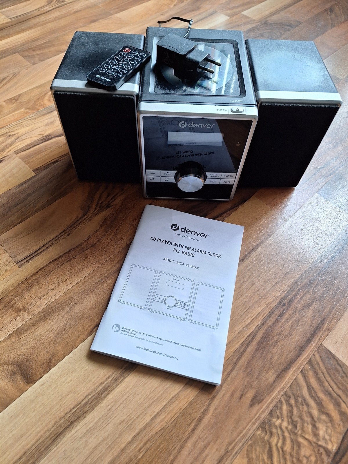 Eenvoudige radio/cd speler, Ophalen