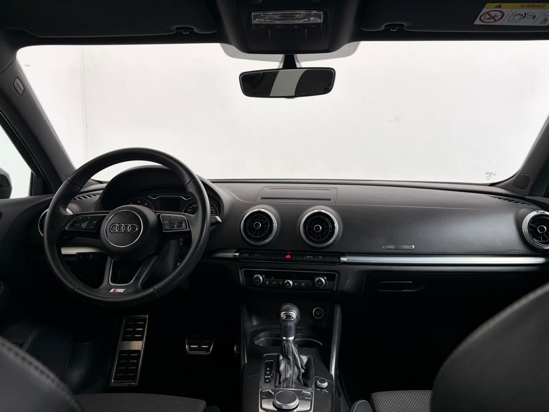 Audi A3 Sportback 1.0 TFSI Sport S Line Edition (bj 2018), Auto's, Euro 6, 116 pk, Zwart, Origineel Nederlands