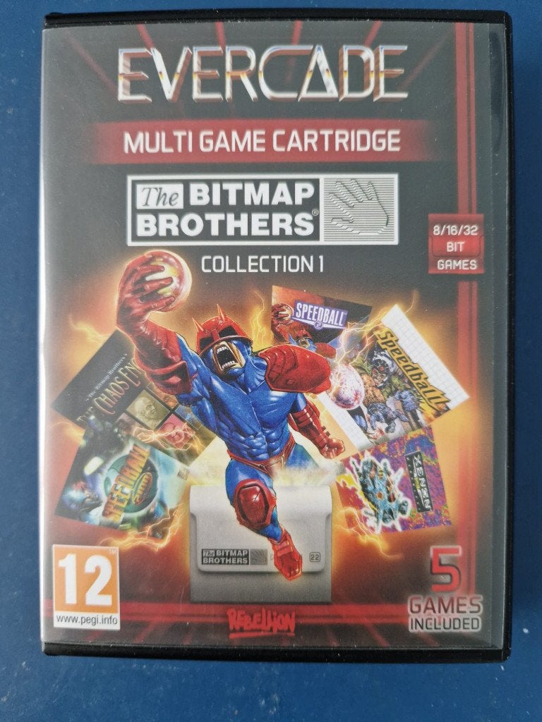 Evercade Cart: Bitmap Brothers Collection 1, Spelcomputers en Games, 1 speler, Racen en Vliegen, Ophalen of Verzenden, Zo goed als nieuw