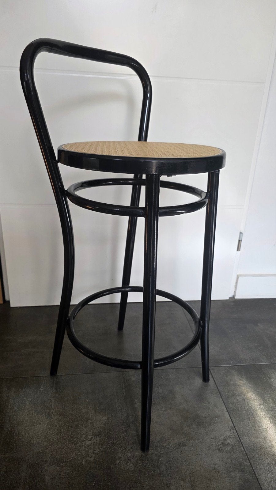 vintage barstoel/barkruk made in Italy Unicanna brevettato, Ophalen, Huis en Inrichting
