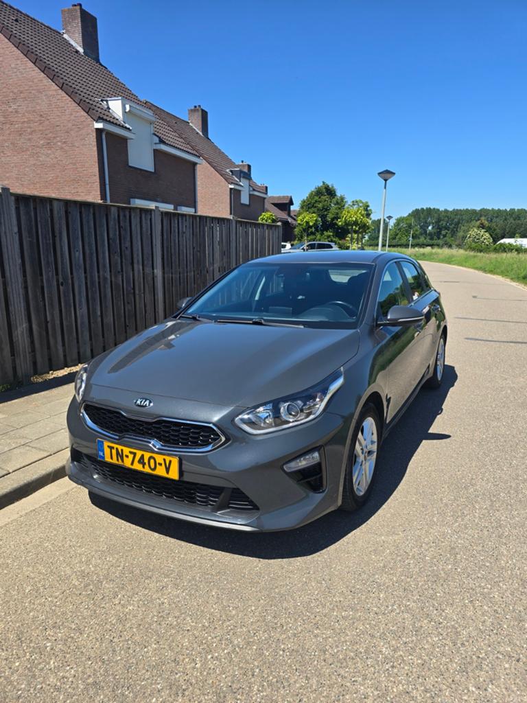 Kia (Pro) Cee d 1.0 T-gdi 120pk 2018 Grijs, Voorwielaandrijving, 1197 kg, Origineel Nederlands, 1200 kg