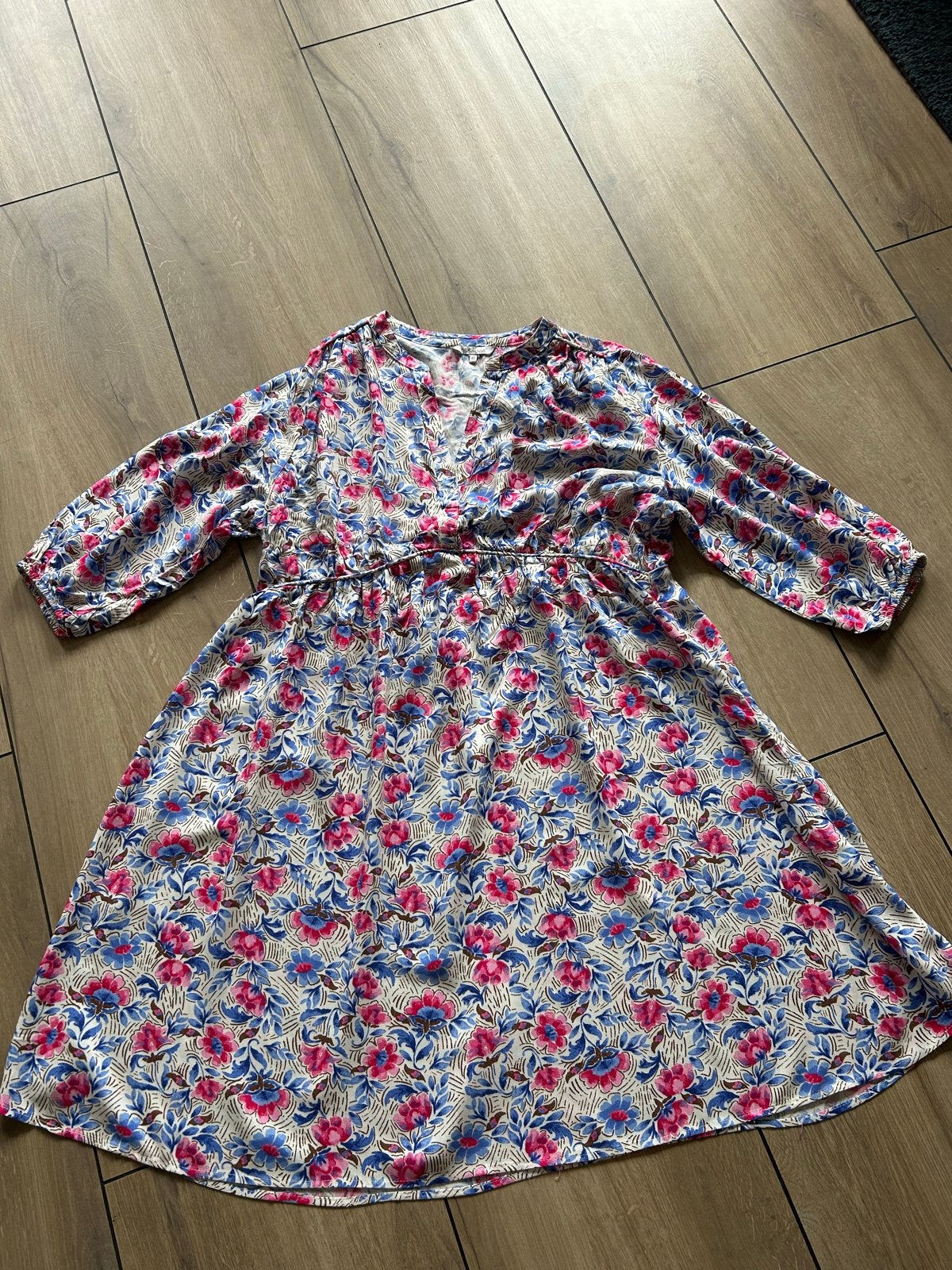MS Mode Zomerse Jurk Maat 42 (valt als 44) Nieuw, Meerkleurig, Maat 42/44 (L), Nieuw, Ophalen of Verzenden
