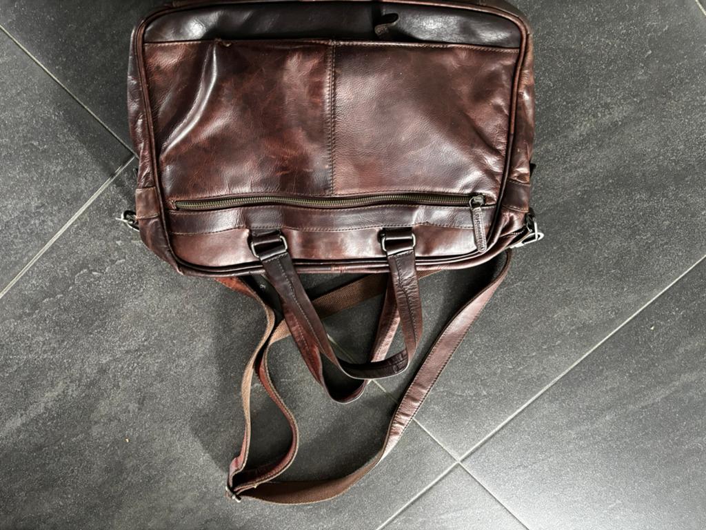 Chesterfield Samual Business Bag brown, Overige merken, 25 tot 40 cm, Ophalen of Verzenden, Zo goed als nieuw
