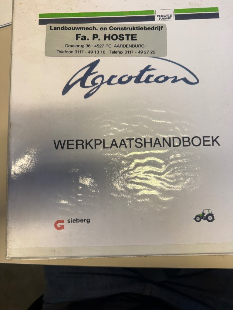 Werkplaats handboek agrotron deutz, Gelezen, Diverse auteurs, Ophalen of Verzenden, Catalogus