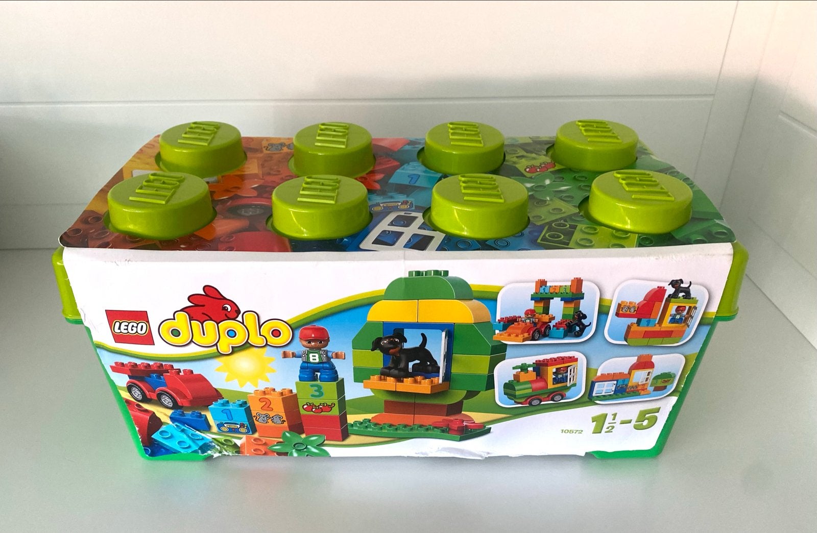LEGO Duplo 10572: Alles-in-één Speelgoeddoos, Overige thema's, Nieuw, Ophalen of Verzenden, Compleet