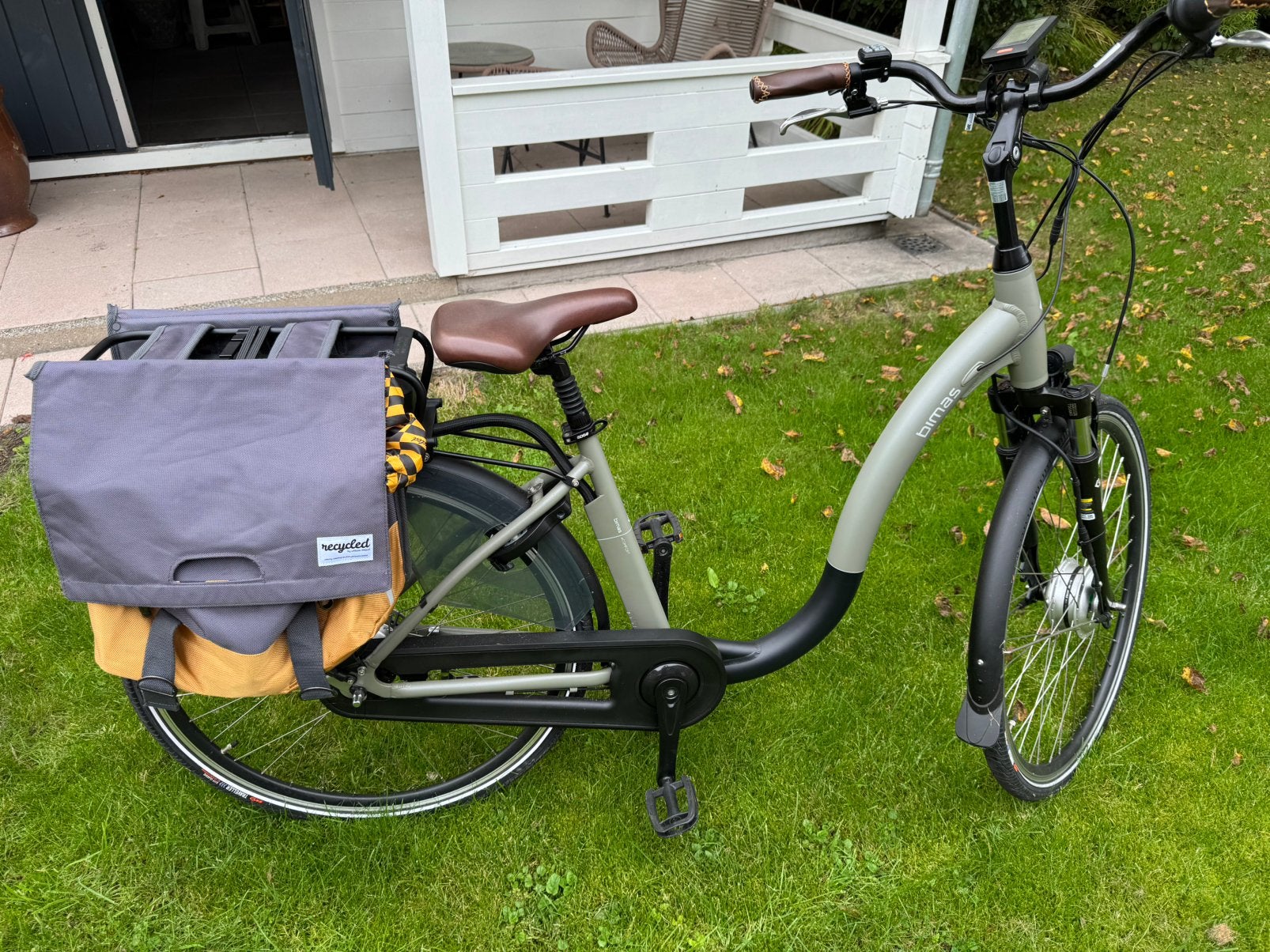 Bimas e-bike, extra lage instap, Ophalen of Verzenden, Zo goed als nieuw, 50 km per accu of meer, Overige merken