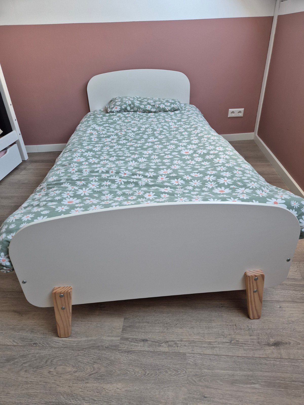 Vipack kiddy bed 90x200 cm, Ophalen, 85 tot 100 cm, Gebruikt, Matras