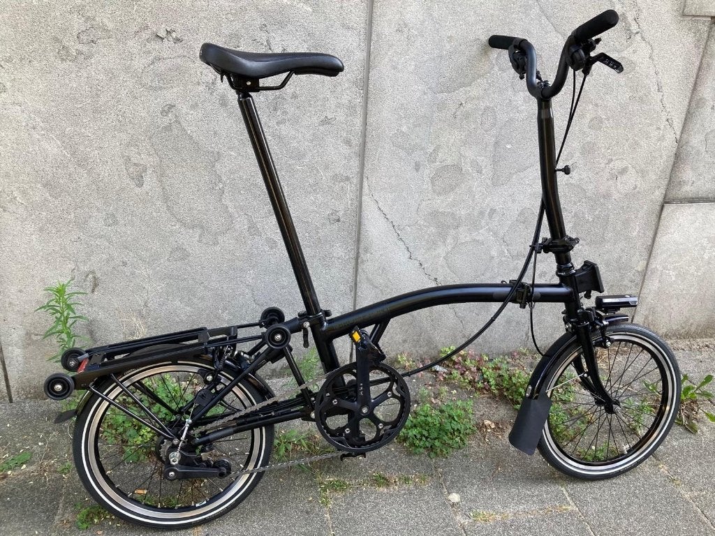 Nieuwstaat! BROMPTON C-Line H6R Explore (hoog) BLACK EDITION, Ophalen, Brompton, 16 tot 18 inch, Versnellingen