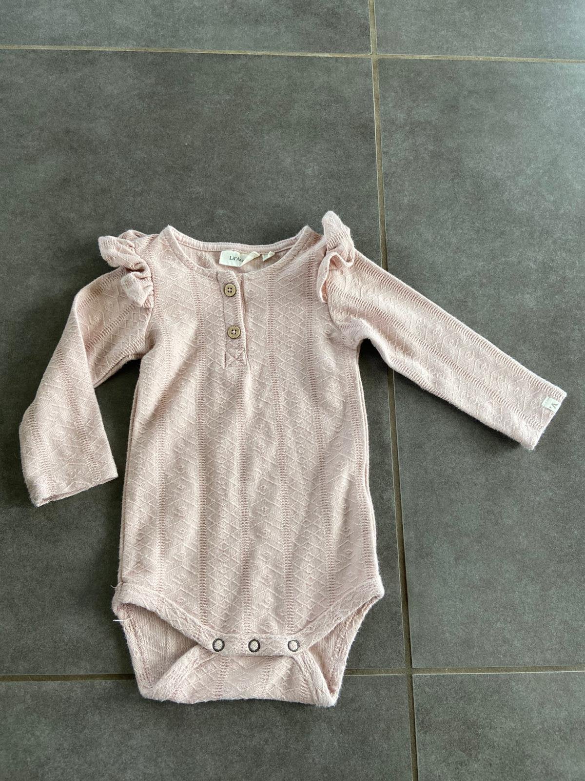 Lil’ atelier roze romper maat 80, Verzenden, Zo goed als nieuw, Meisje, Nacht- of Onderkleding