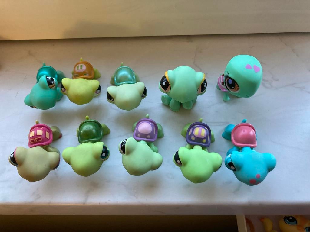 Littlest Pet Shop Schildpadden Collectie, Ophalen of Verzenden, Gebruikt