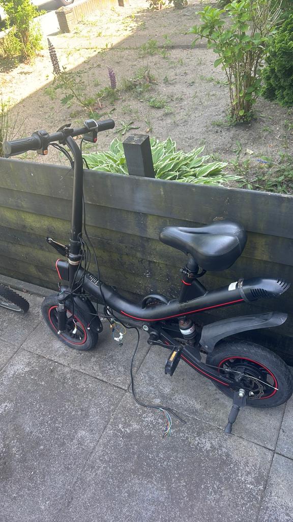 Ouxi v1 inklappbaar electrische fiets, Ophalen of Verzenden, Zo goed als nieuw, Elektrisch, Overige merken