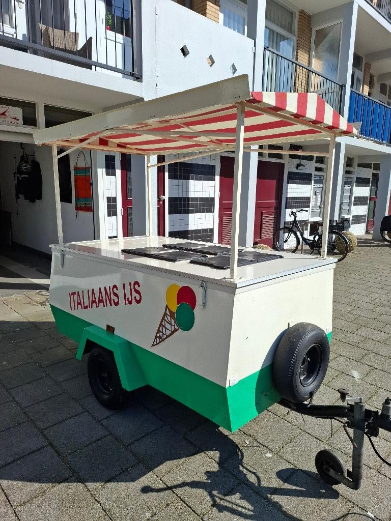 Ijskarretje, Ophalen, IJs