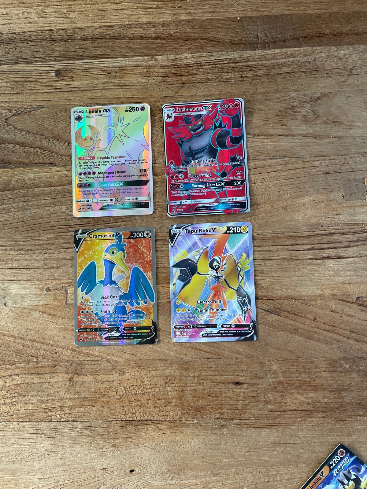 Pokémon kaarten V, VMAX, GX, EX - Diverse zeldzame kaarten, Ophalen, Gebruikt, Meerdere kaarten