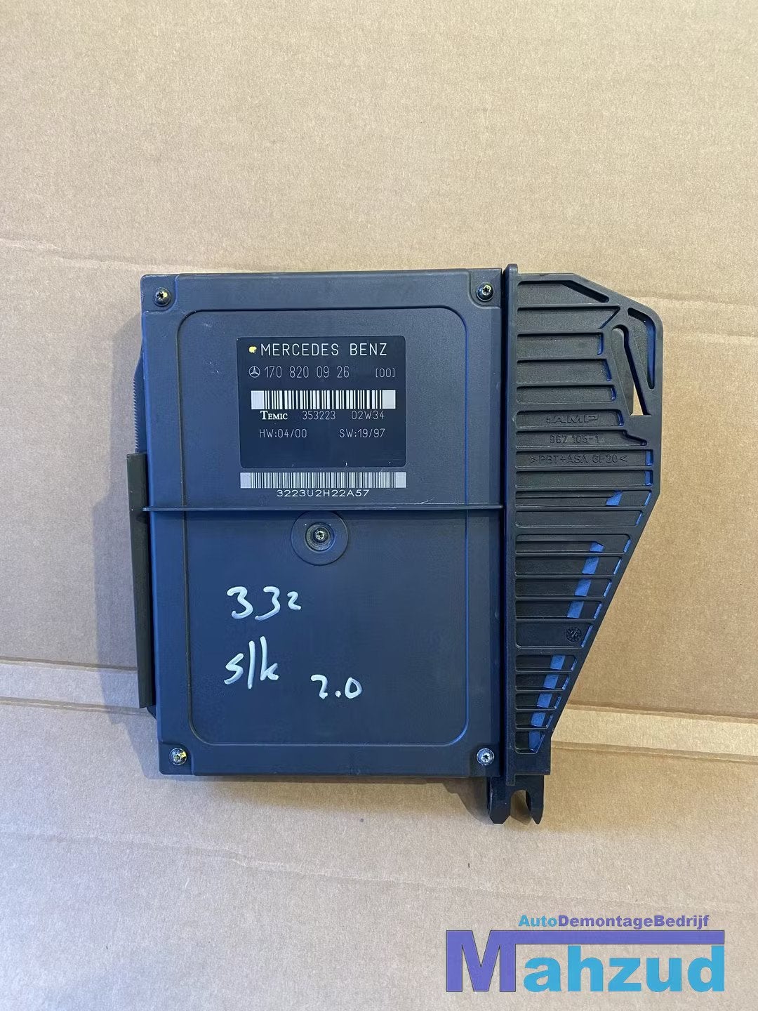 MERCEDES SLK R170 Cabriodak module computer 1708200926, Gebruikt, Mercedes-Benz AG, Mercedes-Benz, Ophalen of Verzenden