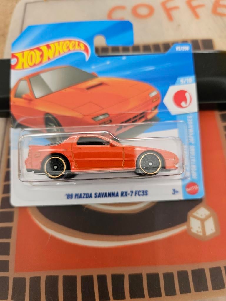 Hotwheels Mazda Savanna Rx-7 1989 nieuw, Ophalen of Verzenden, Nieuw, Auto