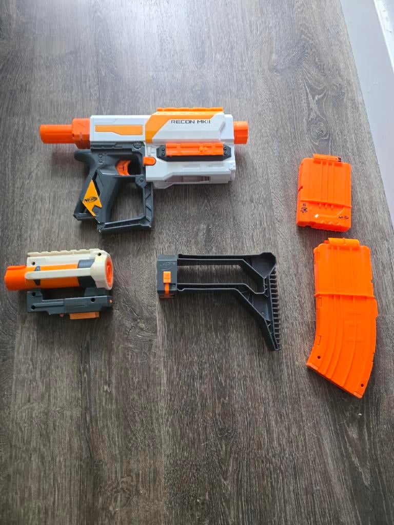 Nerf recon mkii, Ophalen