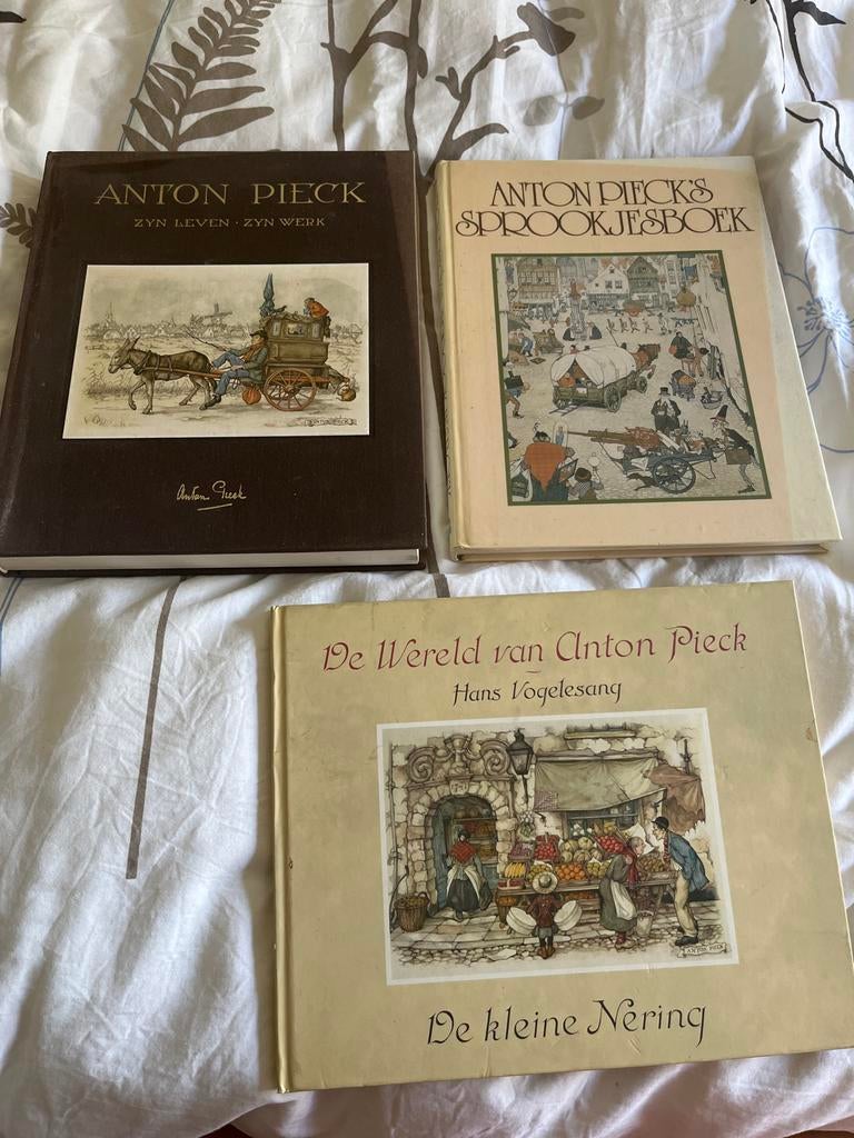Anton Pieck Boeken: Zijn Leven, Sprookjesboek, De Wereld, Ophalen of Verzenden, Gelezen, Nederland