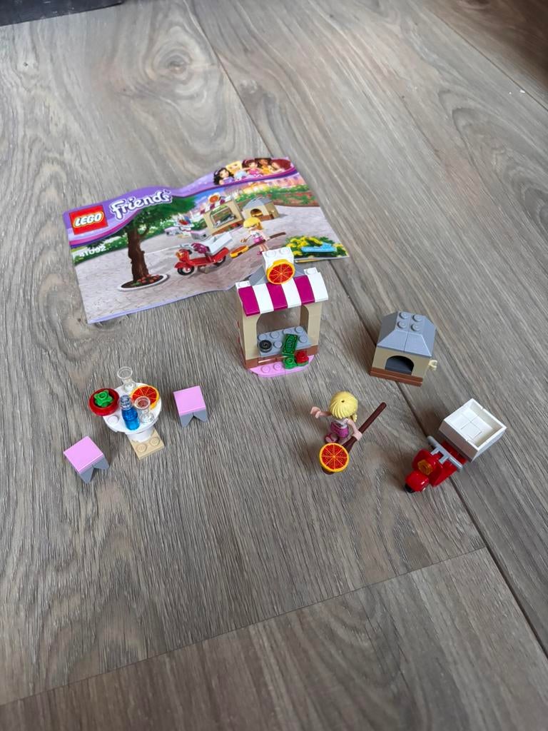 Lego friends pizzeria (41092), Ophalen of Verzenden, Zo goed als nieuw, Complete set, Lego
