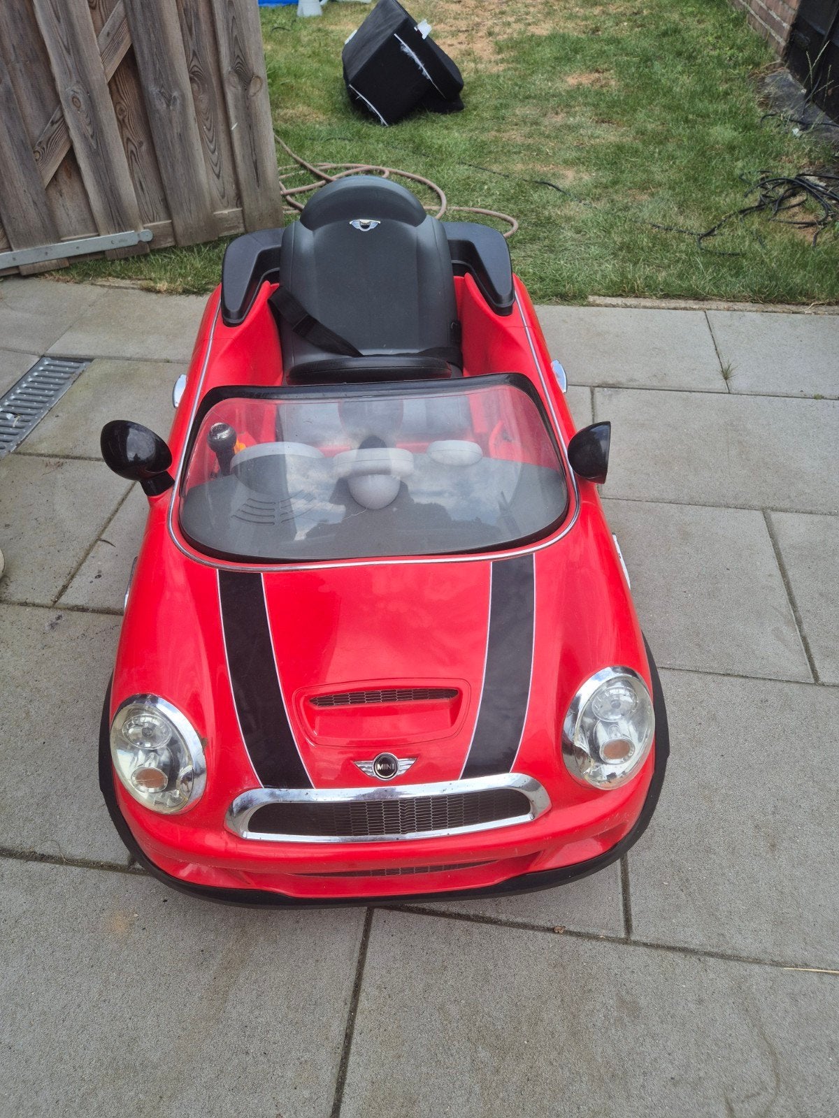 Mini Cooper S elektrische kinderauto, Ophalen, Gebruikt, Afstandsbediening