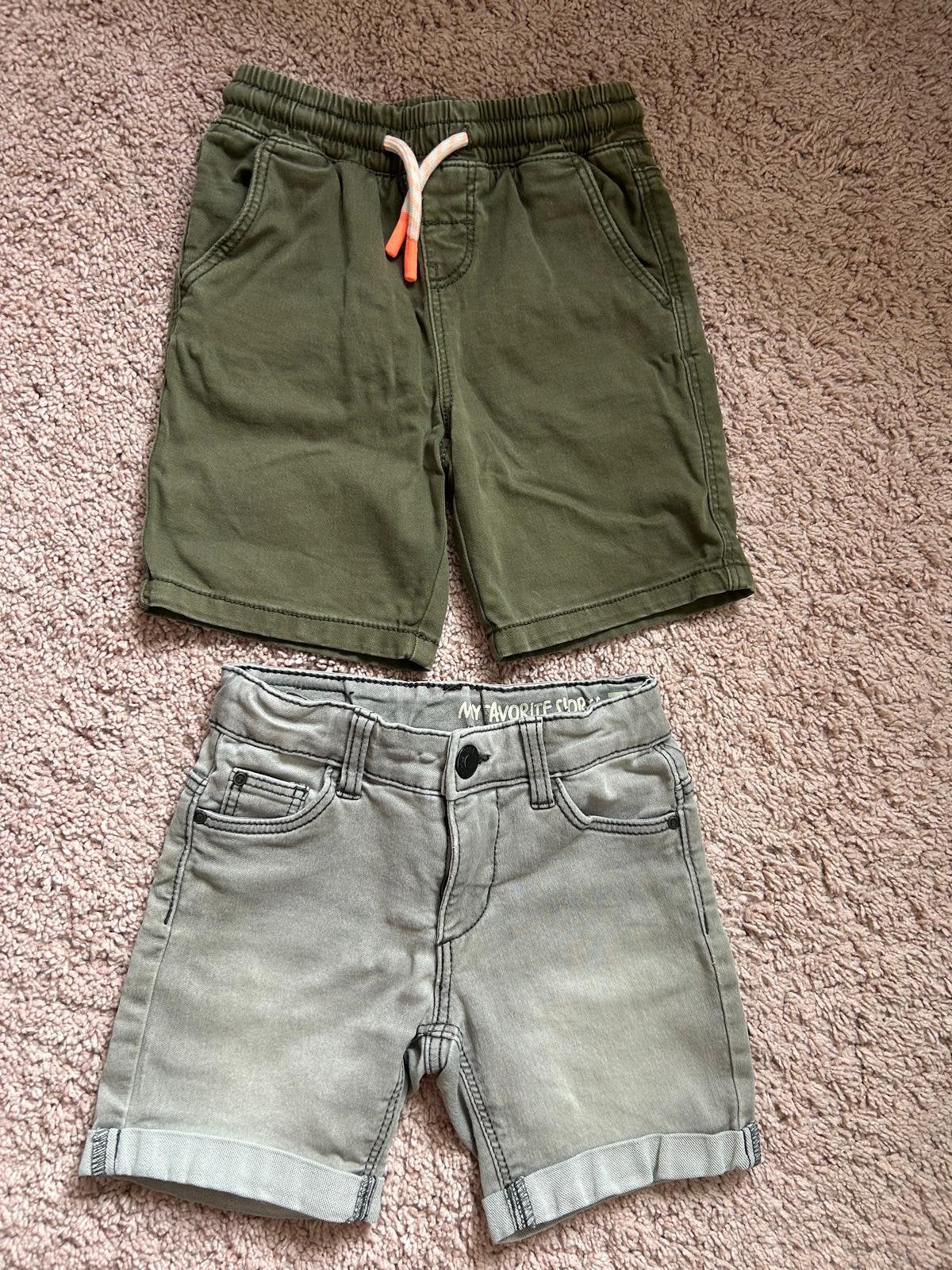 Hema korte broek groen en grijs maat 98/104, Kinderen en Baby's, Kinderkleding | Maat 98, Ophalen of Verzenden, Zo goed als nieuw