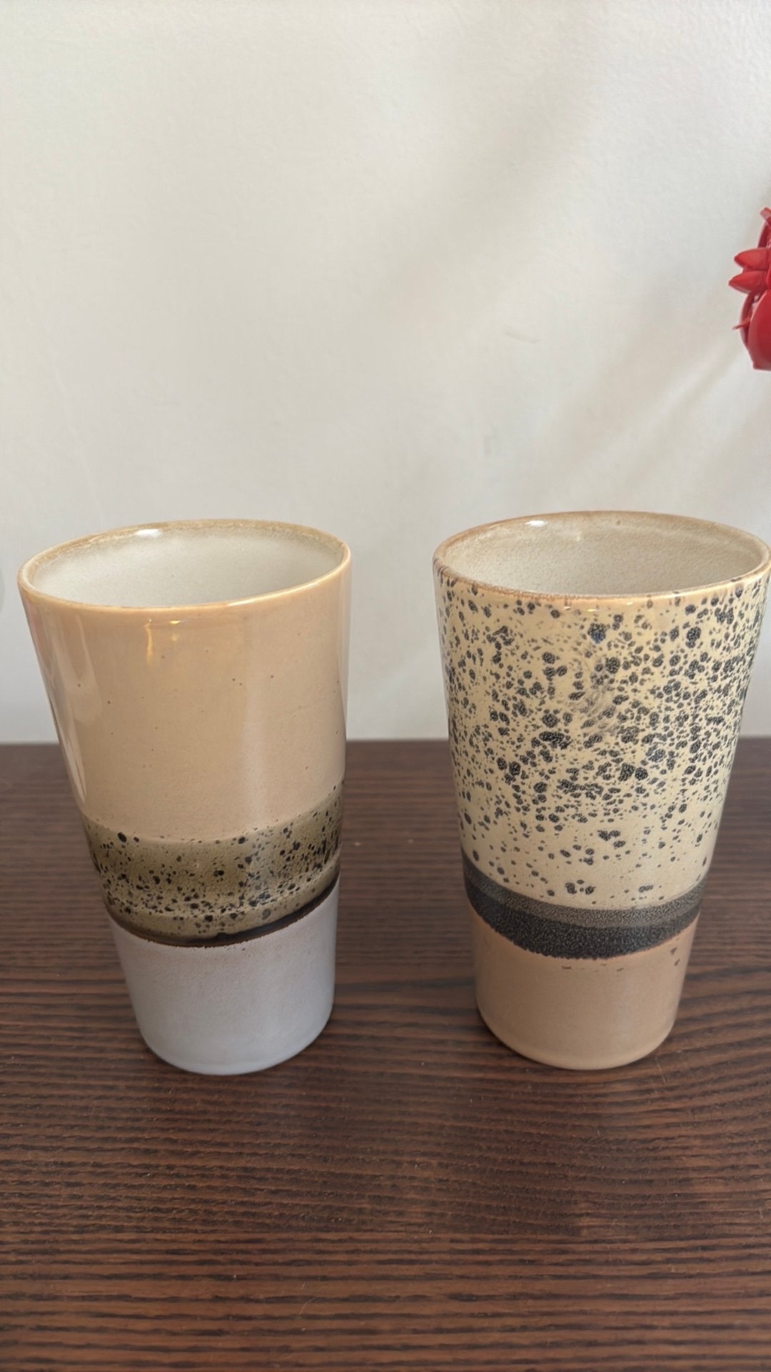 HKLiving 70s latte mokken, Ophalen, Overige merken, Keramiek, Vintage