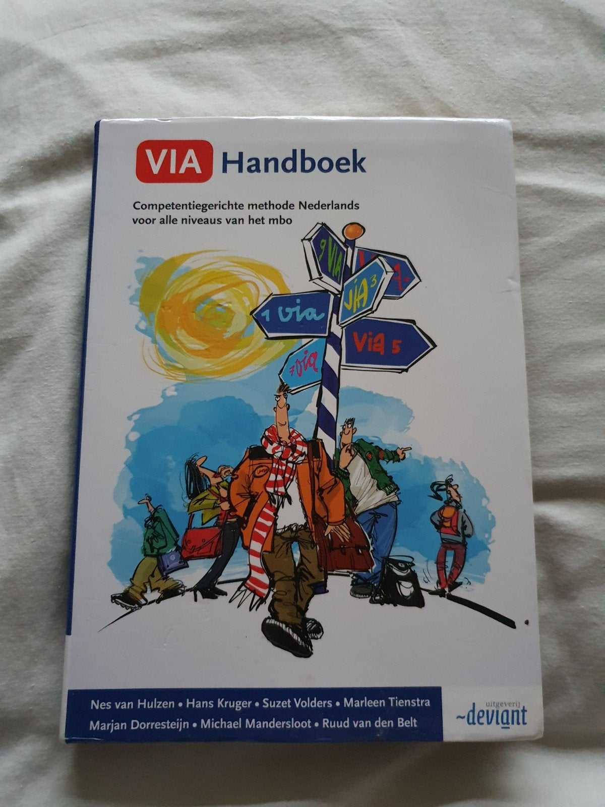 VIA Handboek - Competentiegericht Nederlands MBO, Ophalen of Verzenden, Zo goed als nieuw, MBO, Nes van Hulzen, Hans Kruger, Suzet Volders, Marleen Tienstra