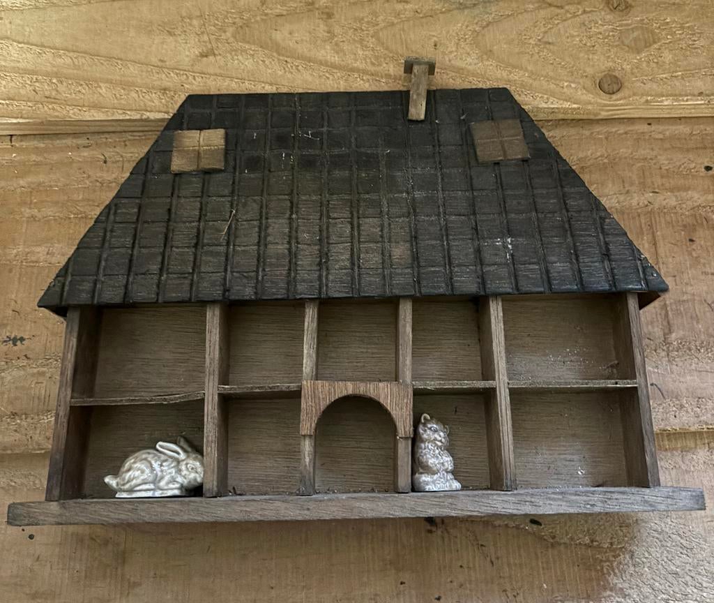 Letterbak huisje, Ophalen of Verzenden, Zo goed als nieuw, Minder dan 50 cm