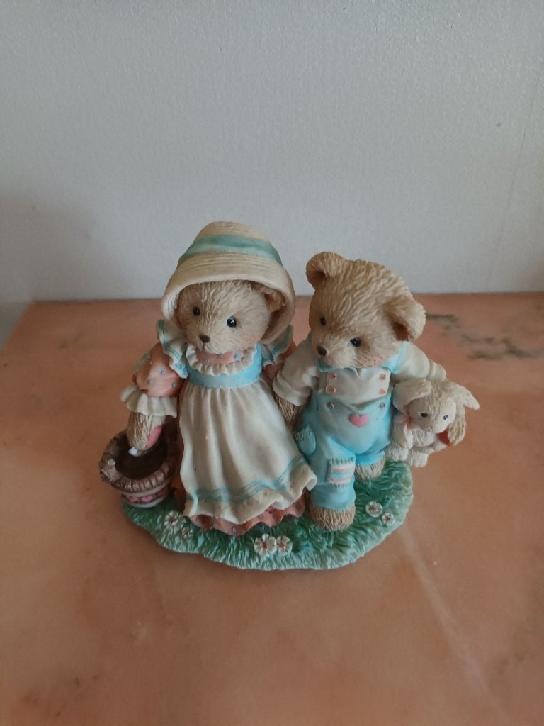 Cherished teddies, Ophalen of Verzenden, Zo goed als nieuw, Beeldje, Cherished Teddies