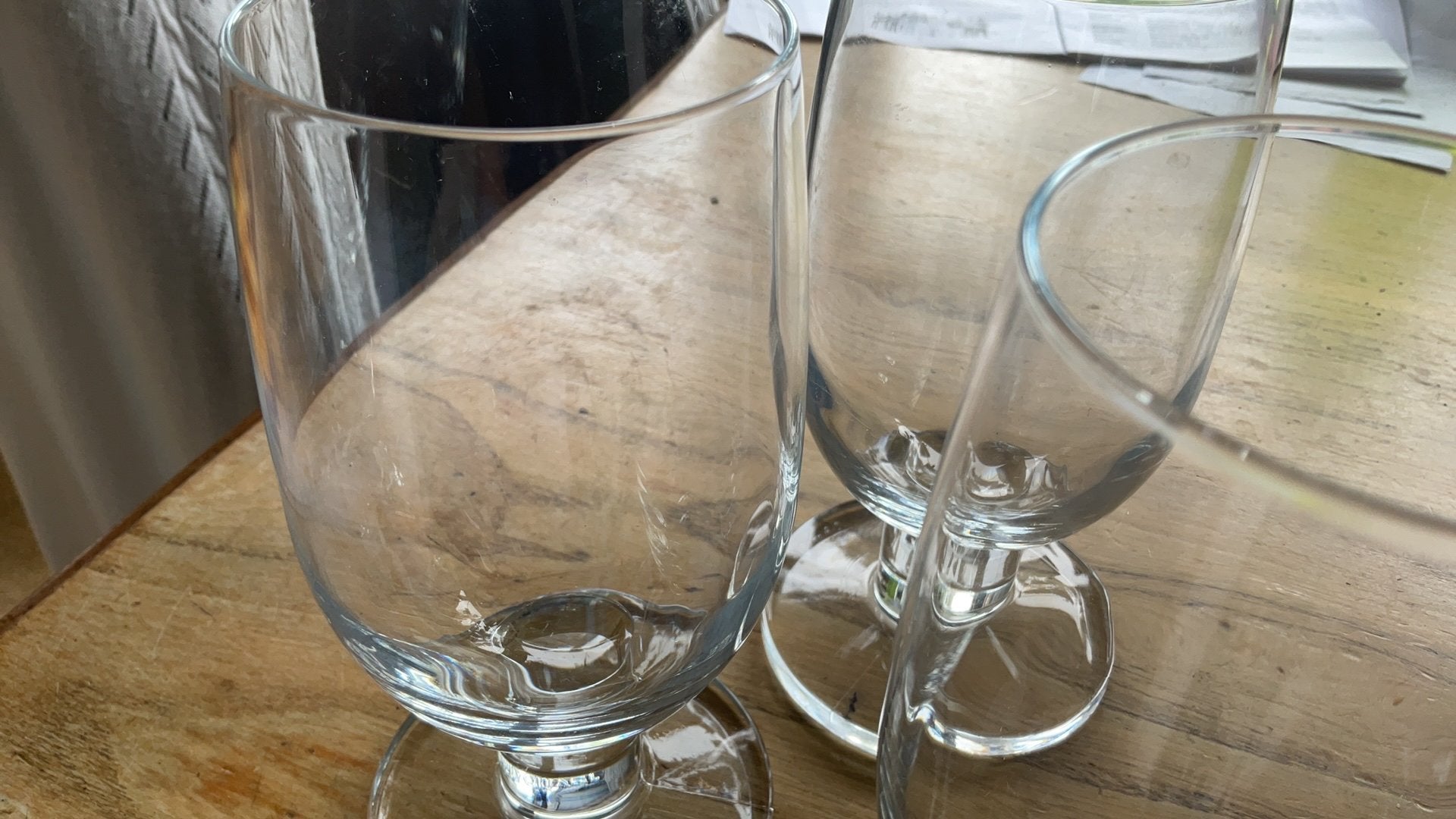 JAMIE OLIVER 3 grote wijnglazen / waterglazen PRIJS PER STUK, Glas of Glazen, Ophalen of Verzenden, Overige stijlen, Glas