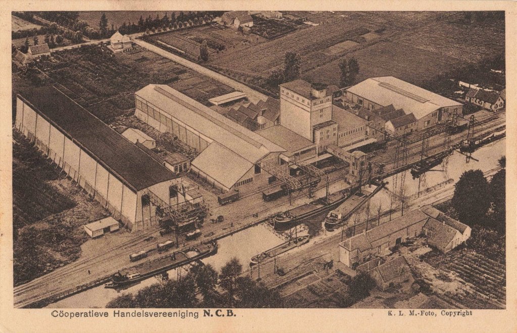 Veghel NCB KLM Luchtfoto M8285, Ophalen, 1920 tot 1940, Ongelopen, Noord-Brabant