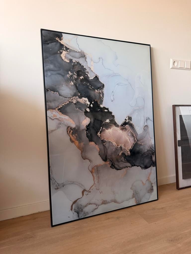 Kunstwerk Loods 5 - Minimalistisch met zachte kleuren, Ophalen