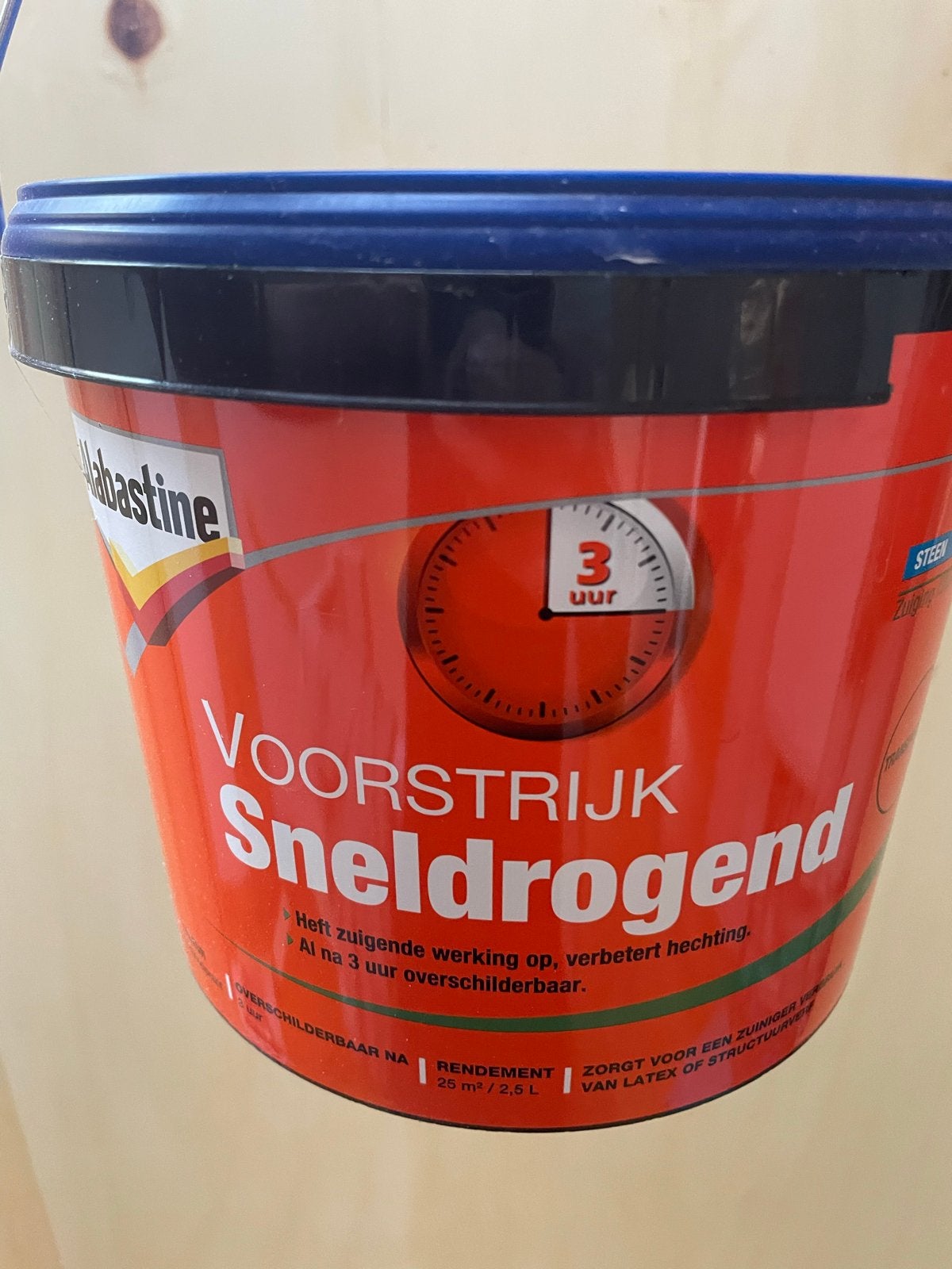 Alabastine Voorstrijk Sneldrogend Transparant, Doe-het-zelf en Verbouw, Ophalen, Overige kleuren, Minder dan 5 liter, Verf