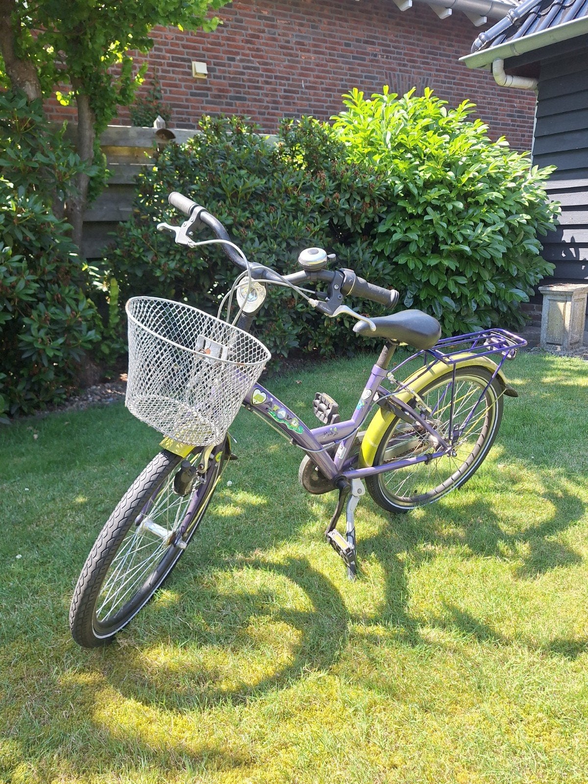 Kinderfiets Batavus, Ophalen, Terugtraprem, Gebruikt, Staal