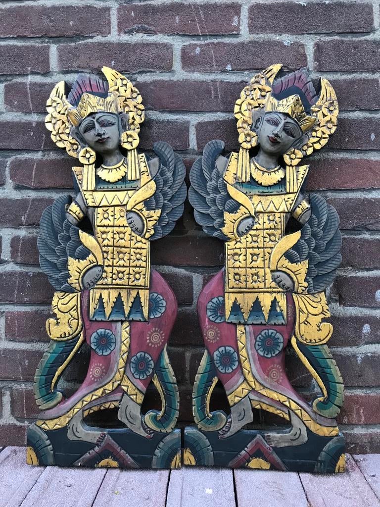 Prachtige oude belden uit Bali 67cm, Huis en Inrichting, Woonaccessoires | Boeddhabeelden, Ophalen of Verzenden