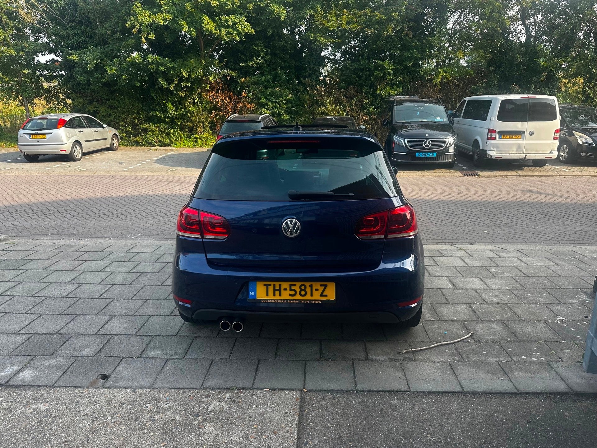 Volkswagen Golf 2.0 GTD, Auto's, Euro 5, Gebruikt, 4 cilinders, Blauw