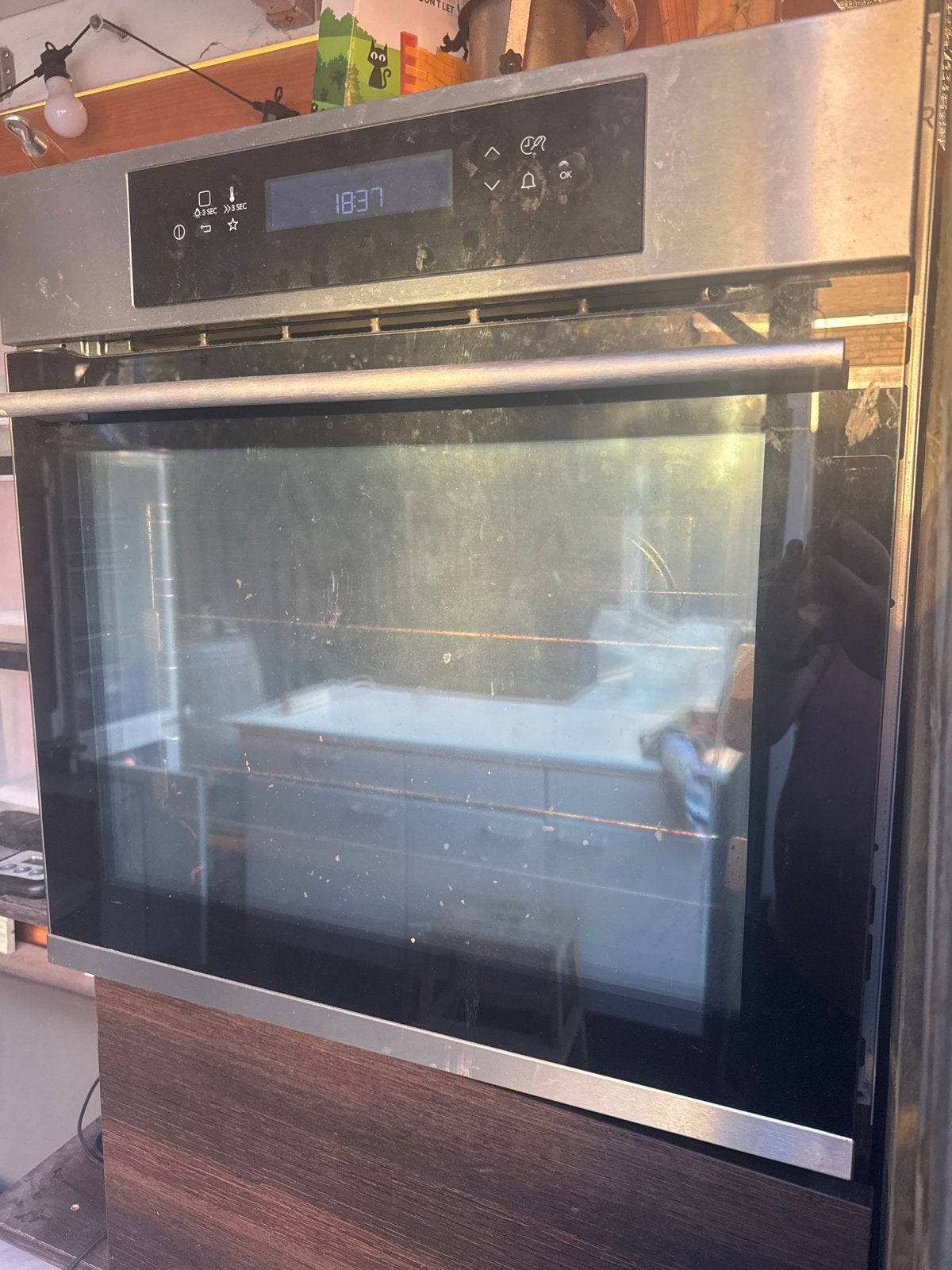 IKEA Inbouw Oven met Pyrolyse Functie - Werkt nog goed, Witgoed en Apparatuur, Ophalen, Gebruikt, Oven, IKEA