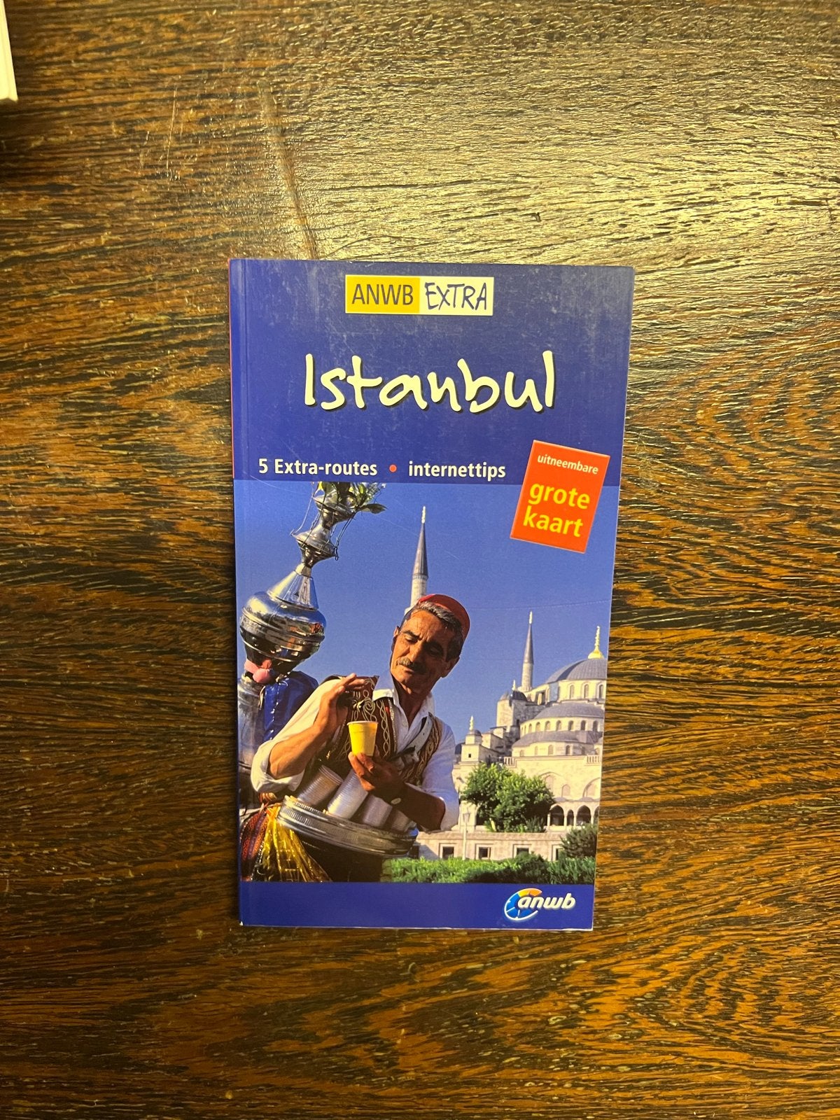 ANWB Extra Reisgids Istanbul met kaart, Europa, Ophalen of Verzenden, Zo goed als nieuw, Reisgids of -boek