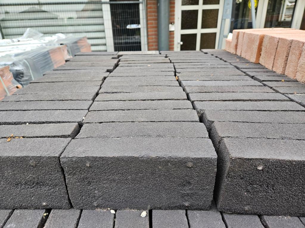 Metselstenen rodruza zandberg wf vb zwart -1650st. €0,47 p/s, Doe-het-zelf en Verbouw, Metselstenen, Ophalen, Nieuw, Bakstenen