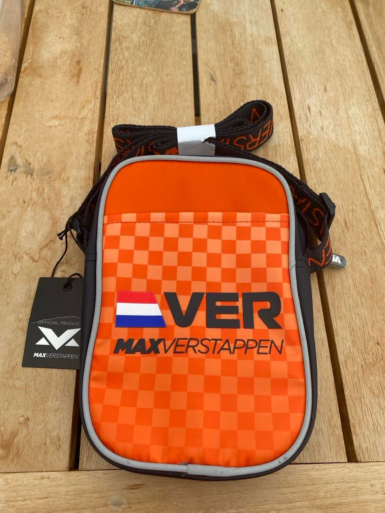 Max Verstappen Travelbag - Oranje Schoudertas, Sieraden, Tassen en Uiterlijk, Minder dan 40 cm, Oranje, Nieuw, Minder dan 35 cm