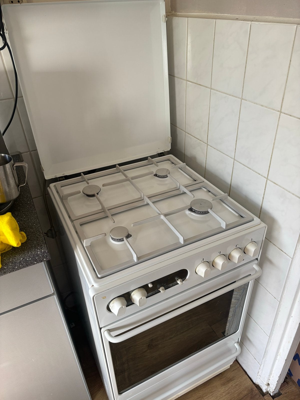 Gebruikt gasfornuis - Atag - Goede schoonmaak nodig, Witgoed en Apparatuur, Fornuizen, Ophalen, Gebruikt, 60 cm of meer, 4 kookzones