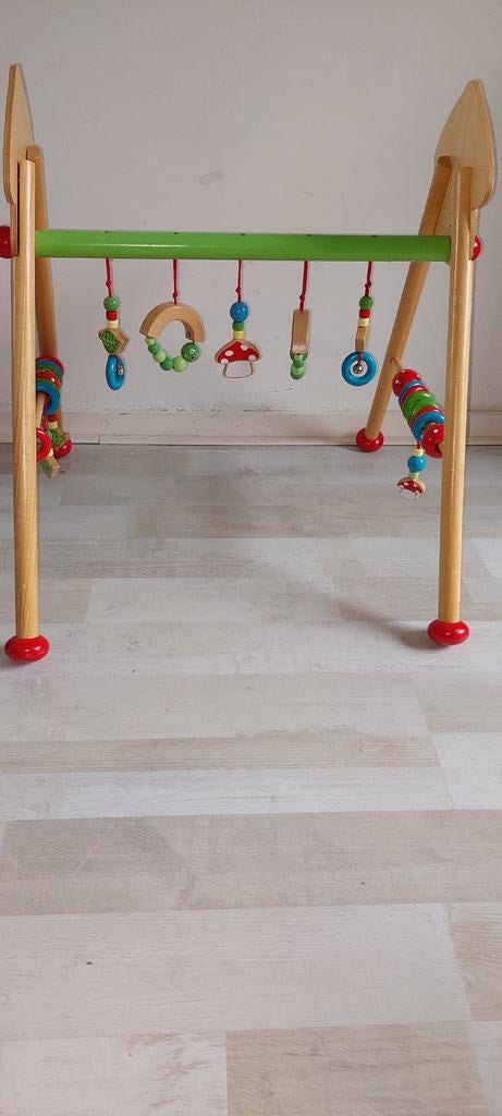 Houten Babygym met Paddenstoel Design, Kinderen en Baby's, Speelgoed | Babyspeelgoed, Ophalen