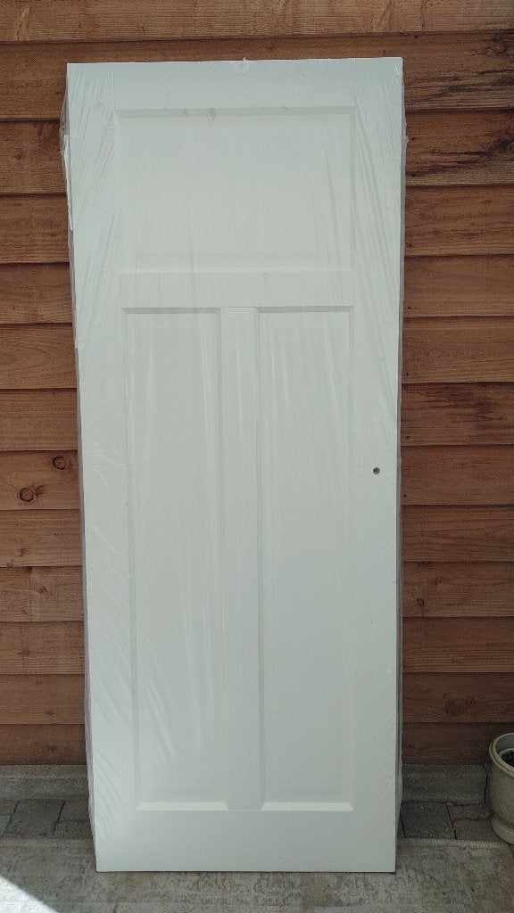 78x2015 Stompe binnendeur nieuw rechts- en linksdraaiend, Minder dan 80 cm, Binnendeur, Nieuw, Ophalen of Verzenden