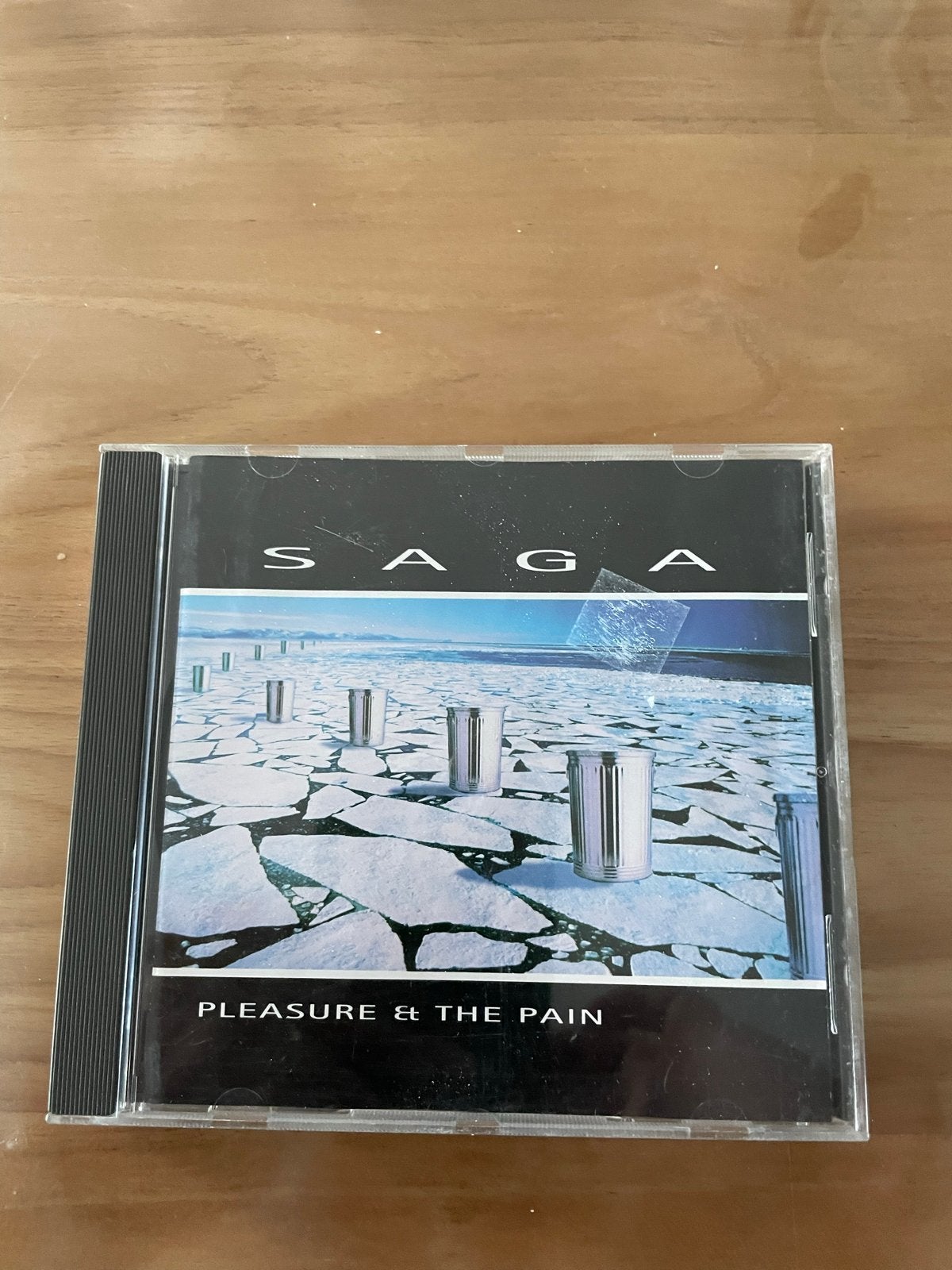 Saga - Pleasure & The Pain CD (Progressive Rock), Cd's en Dvd's, Ophalen of Verzenden, Inclusief boekje, Album, Progressive Rock