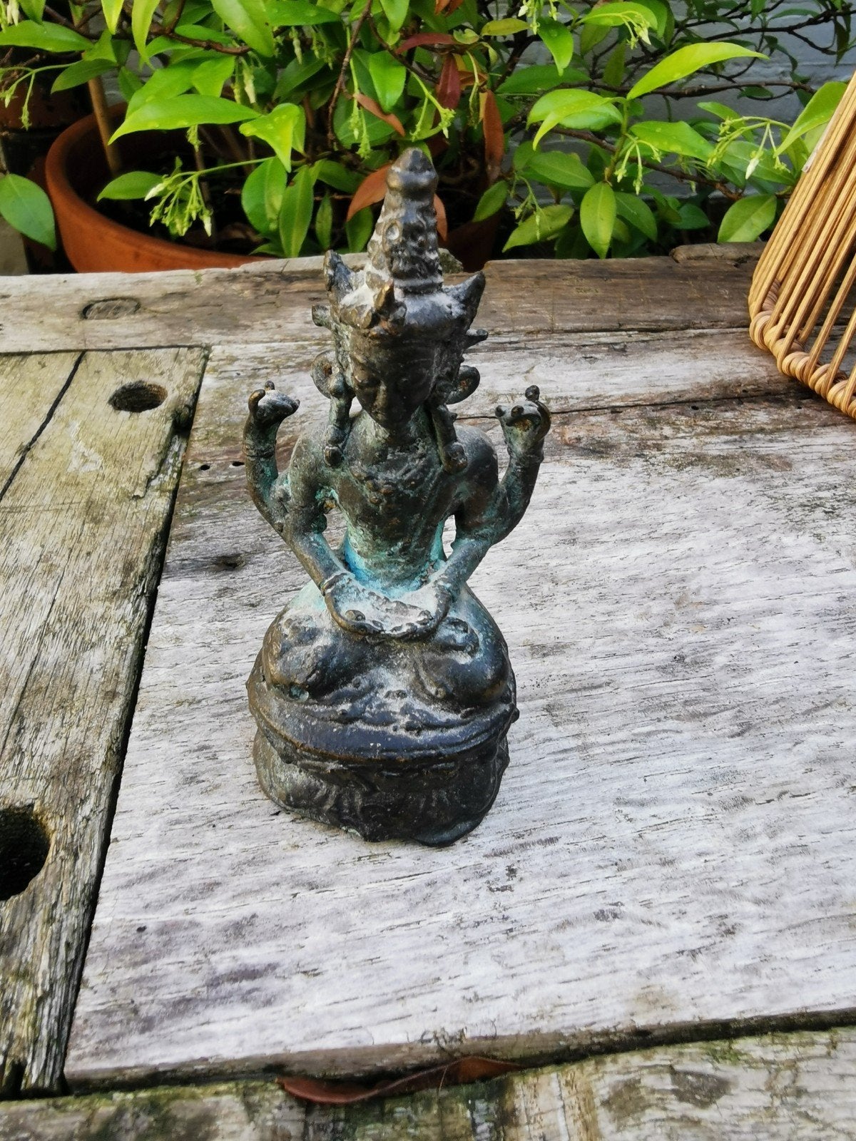 Buddha 19e eeuw Nepal, Ophalen of Verzenden, Gebruikt