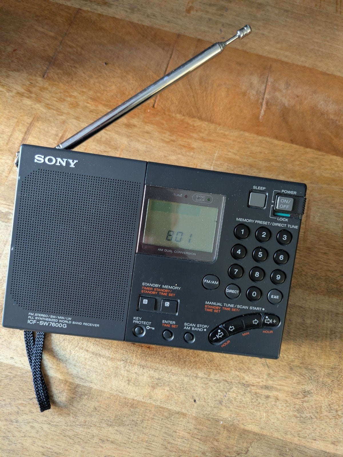 Sony wereldontvanger 7600G, Ophalen of Verzenden, Ontvanger