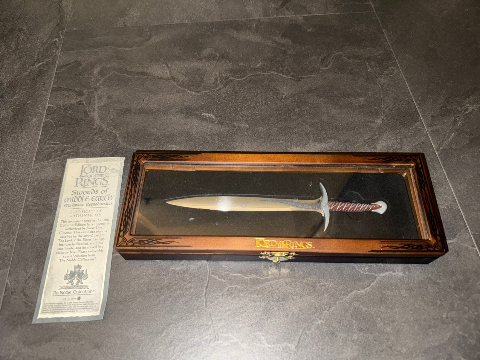 Noble Collection "Sting" briefopener, Ophalen of Verzenden, Nieuw, Actiefiguurtje