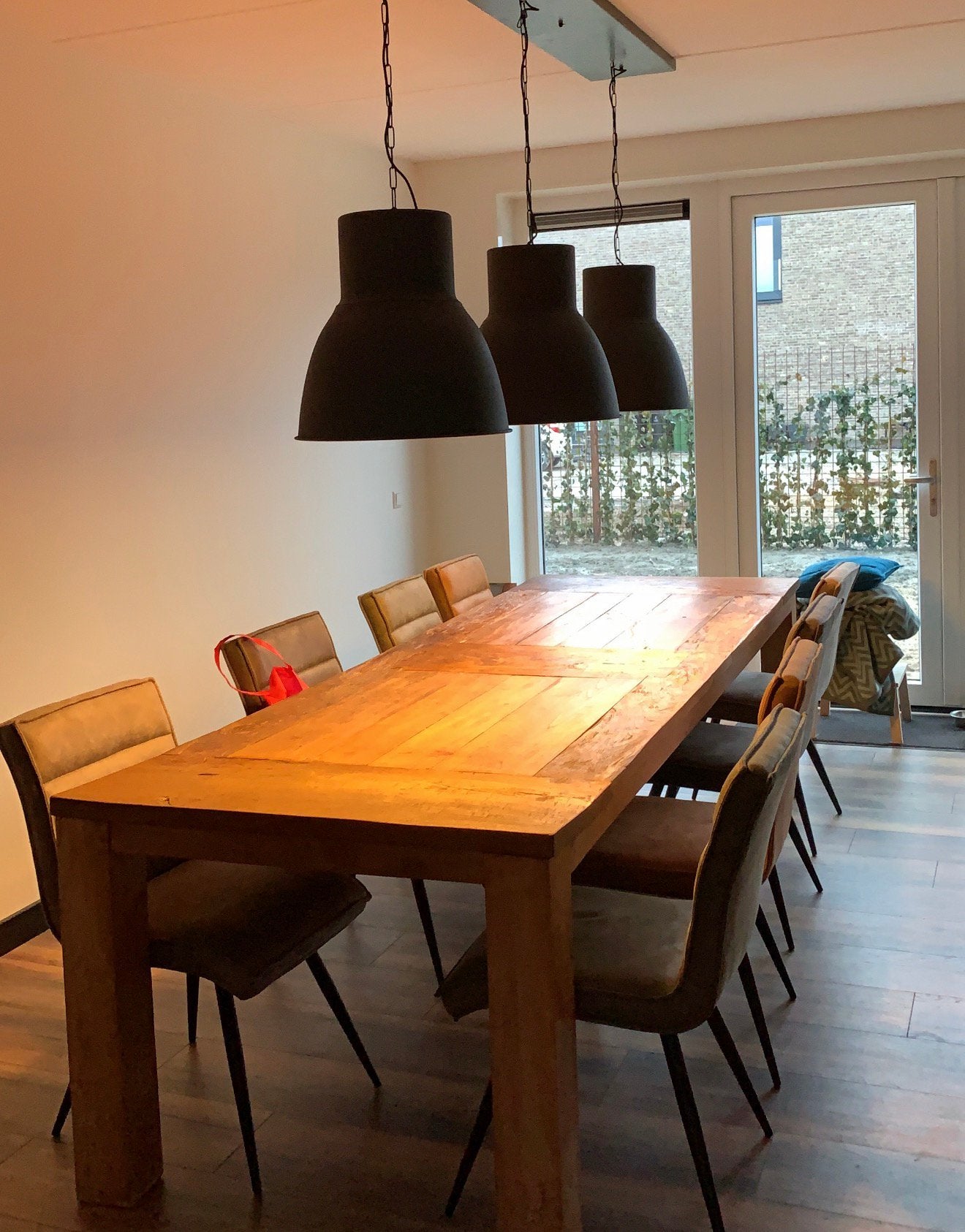Eettafel, Ophalen, 200 cm of meer, 50 tot 100 cm, Zo goed als nieuw