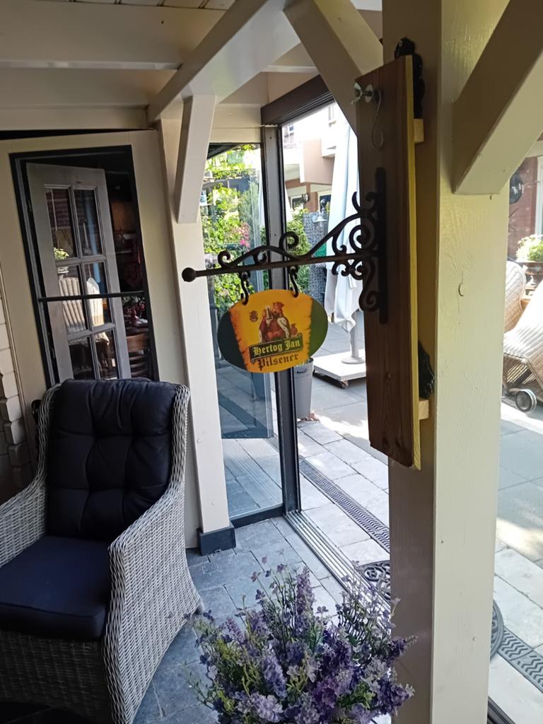 Leuk uithangbord van Hertog-Jan, Verzamelen, Biermerken, Ophalen of Verzenden, Zo goed als nieuw, Hertog Jan