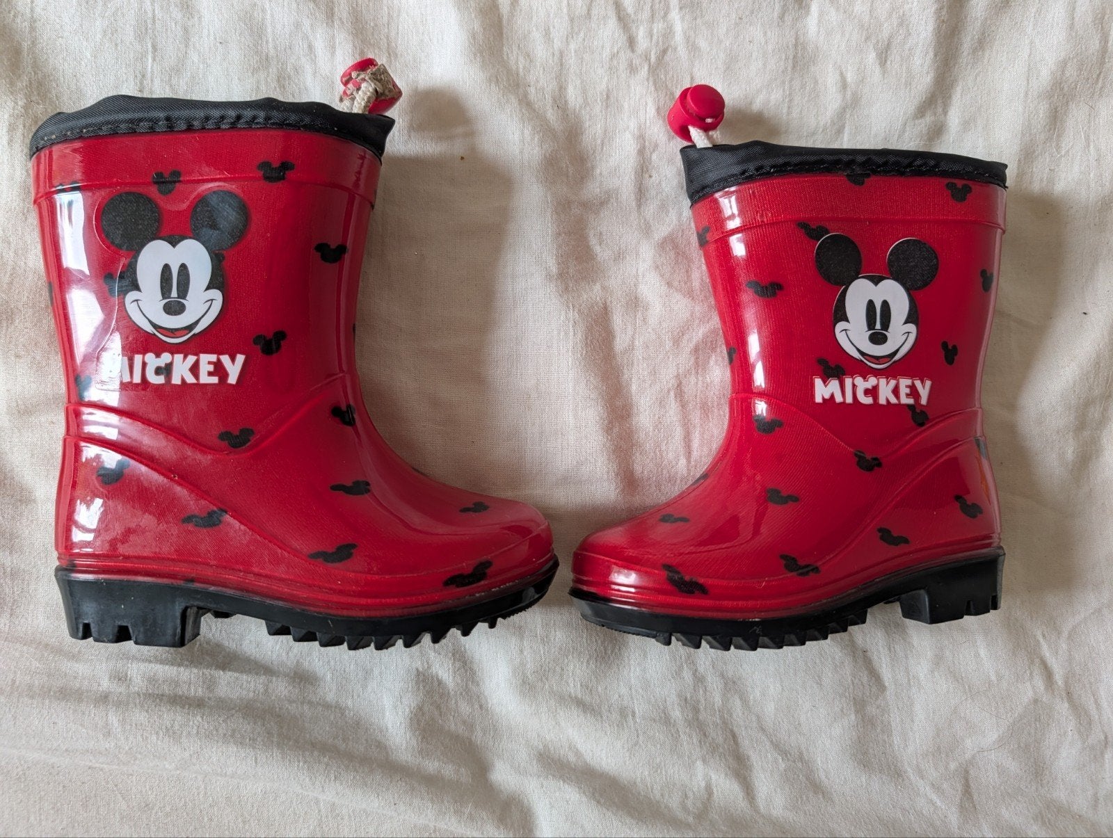 Mickey Mouse laarzen maat 22, Ophalen, Gebruikt, Jongen of Meisje, Laarzen